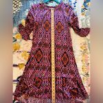 Buckhead Betties  L Preppy Pink Ikat Dress Photo 1