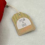 Taylor & Sage Red Orange Floral Spaghetti Strap Summer Mini Sundress Women’s M Photo 3