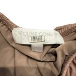 Caroline Constas Strapless Tara Dress in Brown, Size S Brown Photo 5