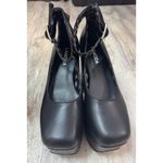 Lamoda Platform Heel Ankle Strap Buckle Studded Black Goth Punk Shoes Size 8 Photo 2