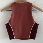 Abercrombie & Fitch Sculptlux Tank Maroon Your Personal Best Medium Photo 5