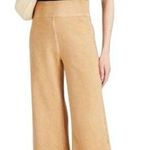 Veronica Beard  Womens Hartley Wide Leg Sweatpants Sand Tan Pima Cotton size S Photo 0