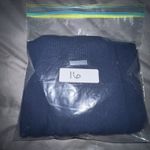 YALA LESLIE LONG SLEEVE OVERSIZE BAMBOO CARDIGAN SLOUCH POCKETS‎ BLUE WOMEN S/M Photo 10