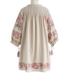 Chicwish Bohemian Florist Tassel Embroidered Tunic Mini Dress Size Medium EUC #VEG-0016 Photo 7