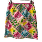 Lilly Pulitzer skirt zip back sz 8 Photo 0