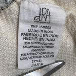 dRA Los Angeles Black White Striped Open Cropped Cardigan Jacket Textured Small Photo 4