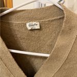 Vintage Tan Women's Cardigan Sweater Size L Photo 1