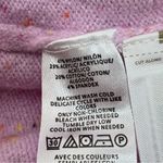 Loft Confetti Speckled Turtleneck Multi Knit Sweater Lilac Purple Small Photo 10