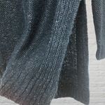 The Limited  Black Cold Shoulder Sequin Sweater Mohair XS Photo 9