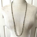 Laguna long grey Aurora borealis crystal necklace Gray Photo 2