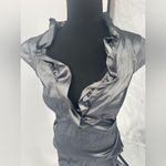 New‎ DJ Jazz metallic silver dress size 16 Photo 4