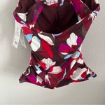 Athleta NWT Square Neck Bra Cup Tankini Swim Top Floral Modest 34D/DD Photo 9