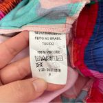 Love, Dress Retro Color Block Cherry Floral Flowy Shorts Multicolor (XSmall) Blue Size XS Photo 5