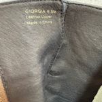 Botkier  Lace Up Ankle‎ Boots Women Olive Green Suede Buttons Heeled Booties 6.5 Photo 7