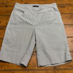 Hilary Radley  Women's Striped Bermuda Shorts Size S CH Photo 0