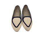 Birdies  Shoes Blackbird Knit Navy Tan Pointed Toe Ballet Flats Size Women's 8.5 Photo 1