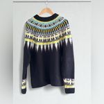 ZARA Knit Oversized Jacquard Sweater Photo 14