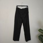 Anthropologie Maeve The Colette Linen Cropped Pants Black Photo 5