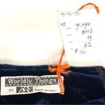 Flared Navy velvet skirt 70d Size undefined Photo 2