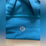 Lululemon  NWT Energy High Neck LL sports Bra Zipper Blue Size 6 Photo 6