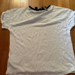 J.Crew  Silk Bow Romantic Black & White Tee, Size XL, NWT Photo 5