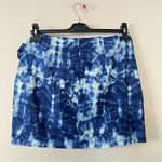 ZARA  Tie Dye Mini Skirt in Blue NEW Size Small Photo 5