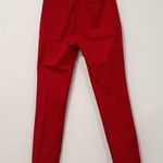Escada Red Straight Leg Jeans 34/XS Photo 4