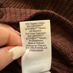 Everlane  dark brown knit mockneck sweater size XS Photo 7