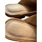 Kaanas  Tan Leather Pointed Toe Heeled Mules Size 6 Photo 4