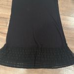 LOGO By Lori Goldstein 4/$25 LOGO Layers by Lori Goldstein Tank Top Broomstick Mesh Polka Dot Hem Sz XS Photo 2