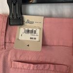 G.H. Bass and Co Pink Bermuda Shorts Tailored Design Size 4 Photo 3