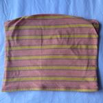 Wild Fable Pink Striped Tube Top Photo 0