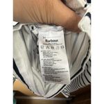 Barbour White Striped Bradley Print Long Sleeve Cotton Top - Size - 14 Photo 2