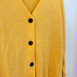 Old Navy Yellow Cropped Cardigan Photo 5