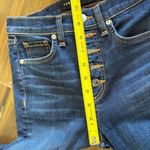 Veronica Beard  Carolyn 10” Baby Boot High Waisted Jean in Dark Vintage 25 Photo 11