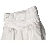 ZARA  Cropped Top Pleated Sleeveless Round Neck Open Sides Poplin Blouse White M Photo 4