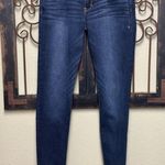 Abercrombie & Fitch dark wash super skinny jeans Photo 2