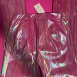 Hot & Delicious Iridescent Pink Pants Photo 1