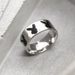 Playboy Bunny Ring Silver Photo 2