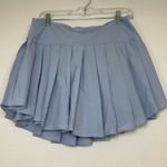 Aerie OFFLINE by  Pleated Tennis Skirt in Sky Blue Photo 6