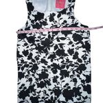 GINGY’S SUMMER SKORT DRESS BLACK AND WHITE FLORAL WOMEN SIZE MEDIUM RACERBACK Photo 4