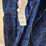 Stella McCartney Silk lingerie slip lace printed blue black Photo 4