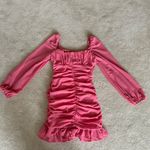 Revolve Cinched Ruffle Dress Photo 0