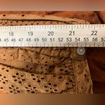 Madewell  Eyelet Tie-String Long Sleeve Blouse Top size XS See pictures for dimen Photo 3