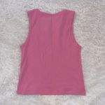 Barbie Tank Top Ribbed *Embroidered Color Pink/White
Size XL NWOT Pink Photo 3