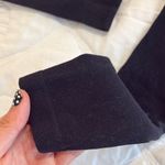 ZARA  Black Fitted Crop Top with Long Sleeves Photo 4