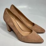 Franco Sarto  light pink suede Abree heels size 9 Photo 0
