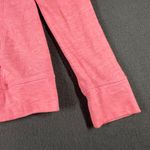 Under Armour  Womens L Hot‎ Pink Charged Cotton Blend Long Sleeve Full Zip Photo 2