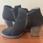 Alex Marie  "Geneva" Black Ankle Suede  Booties-Size 71/2 M Photo 0
