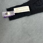 Vintage New Montgomery Ward Velvet Bra Size 34A Black Padded Push Up Underwire Photo 8